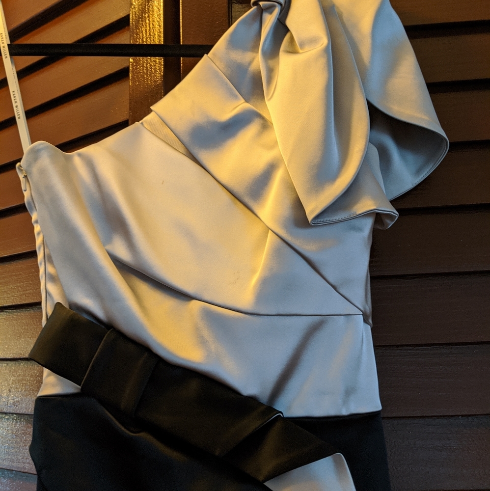 Silver and black Cocktail dress